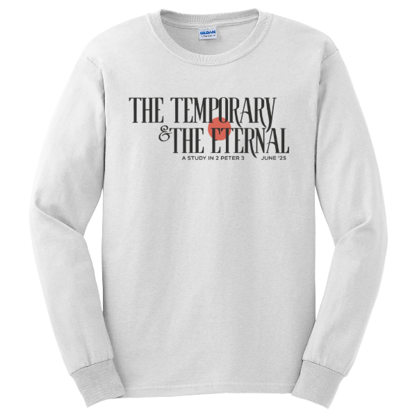 The Temporary and The Eternal Series Theme Long Sleeve Tee