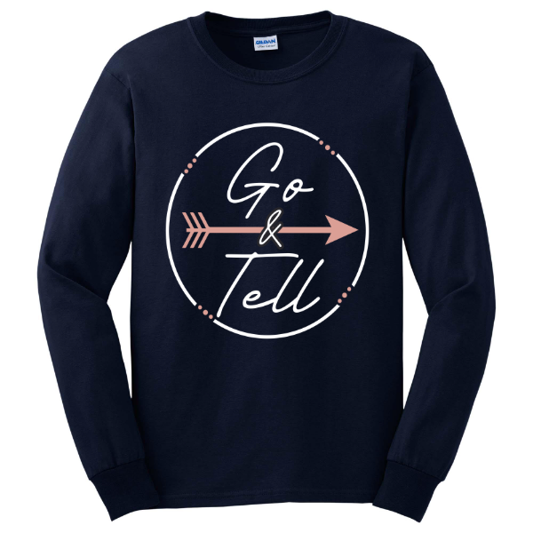 Women of JC 2024 Navy Long Sleeve Tee