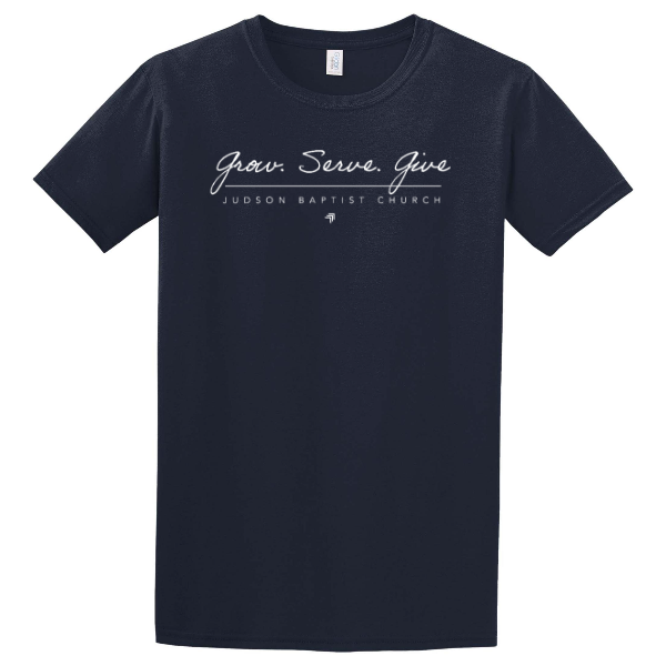 Grow Serve Give Judson Tshirt - Gildan Softstyle T-Shirt