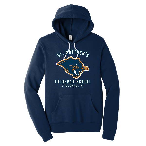 BELLA+CANVAS Unisex Sponge Fleece Pullover Hoodie