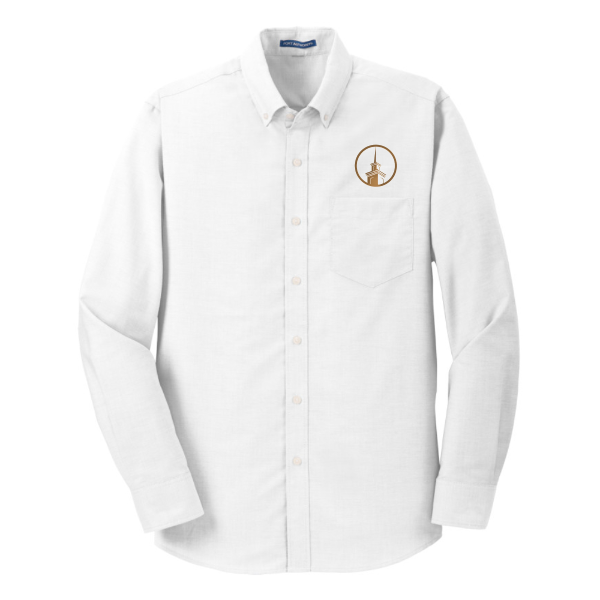 First Baptist Church Port Authority SuperPro Oxford Shirt