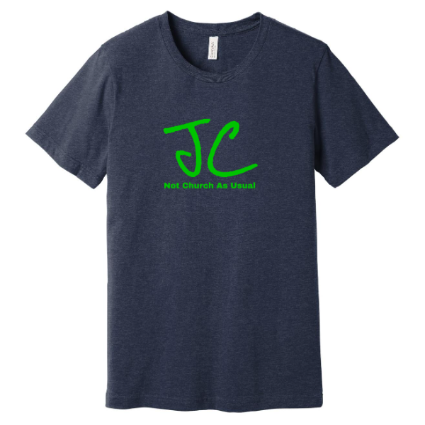 JC Logo w/ Tagline Heather Tee