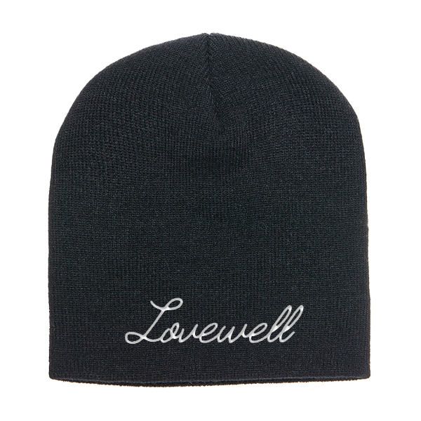 Lovewell Script Adult Knit Beanie