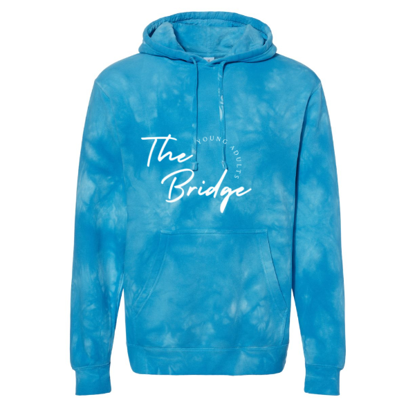 Midweight Tie-Dyed Hooded Sweatshirt