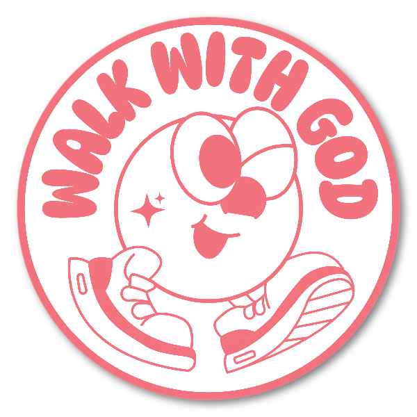 Walk With God Sticker
