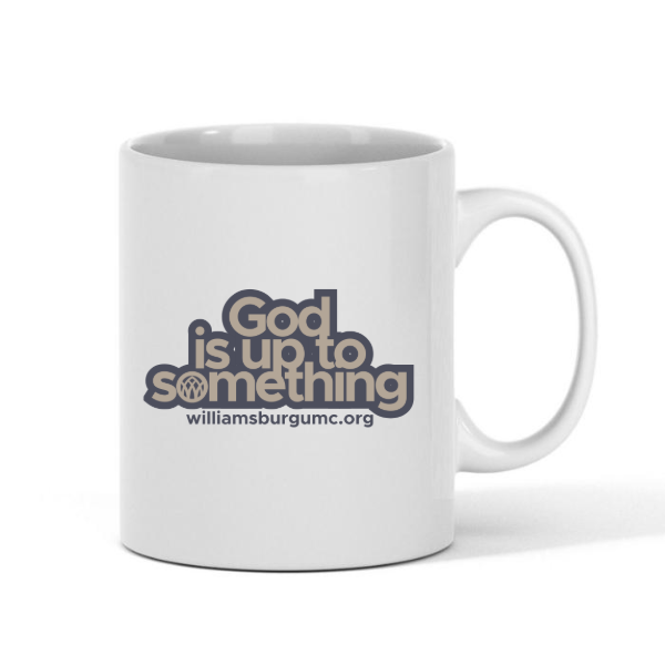 God is up to Something Ceramic Mug
