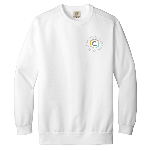 Comfort Colors Lightweight Fleece Crewneck Sweatshirt