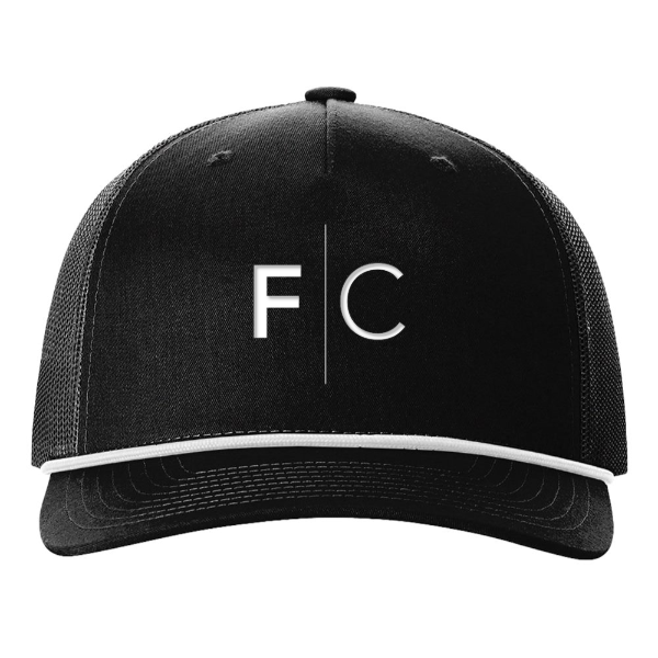 Richardson Trucker Embroidered Rope Cap
