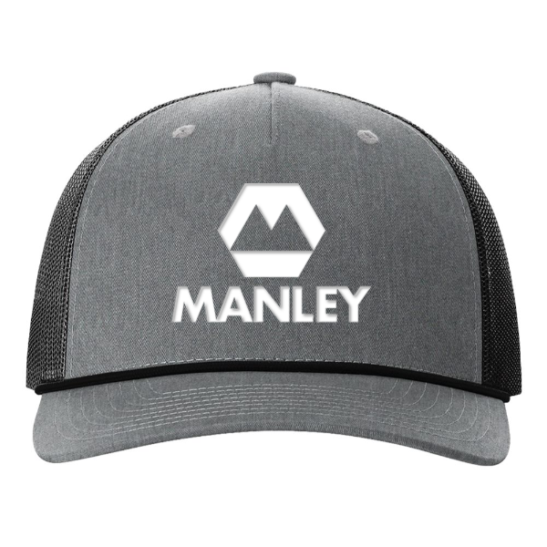 Richardson Five-Panel Trucker with Rope Cap