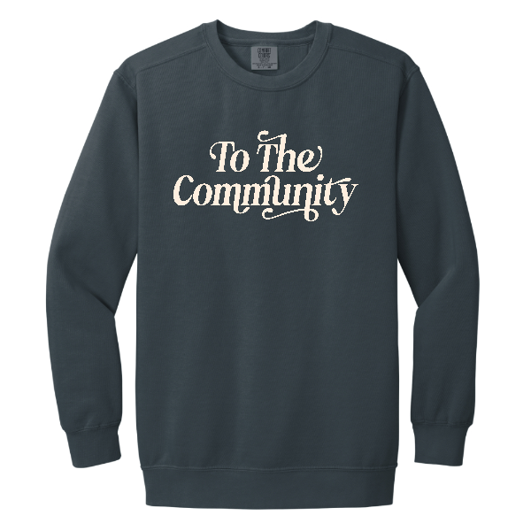 Comfort Colors Lightweight Fleece Crewneck Sweatshirt