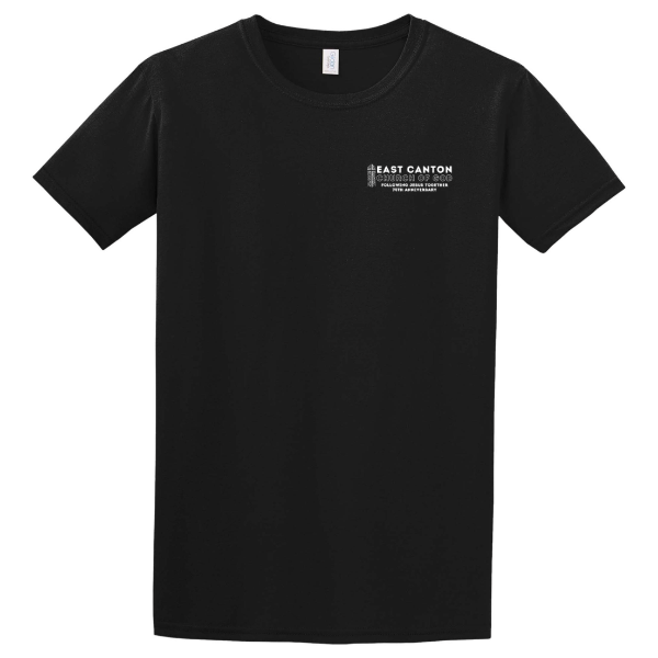 75th Anniversary ECCOG Front- Gildan Softstyle T-Shirt