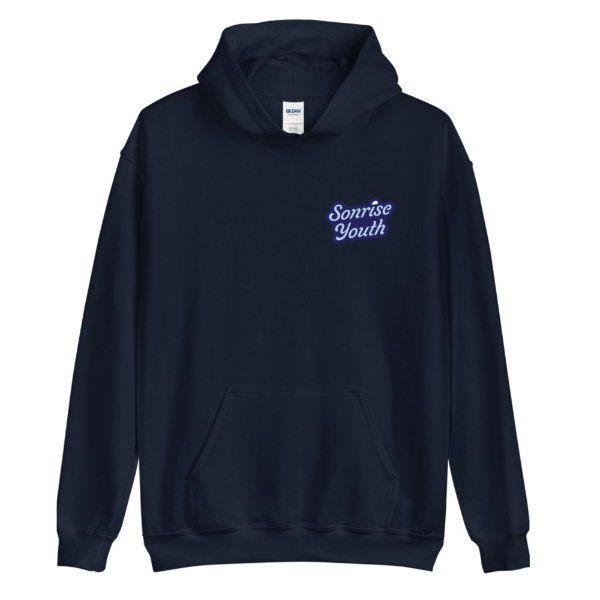 Sonrise Youth Dark Wash Gildan Heavy Blend Hooded Sweatshirt