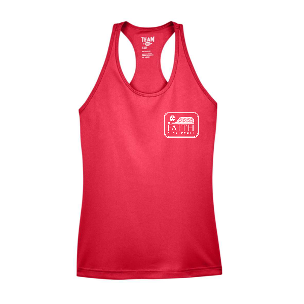 Ladies "FAITH Pickleball" Performance Racerback Top