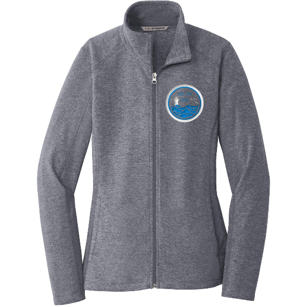 Embroidered Ladies Microfleece Full-Zip Jacket