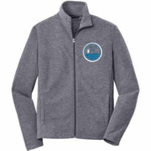 Embroidered Microfleece Full-Zip Jacket