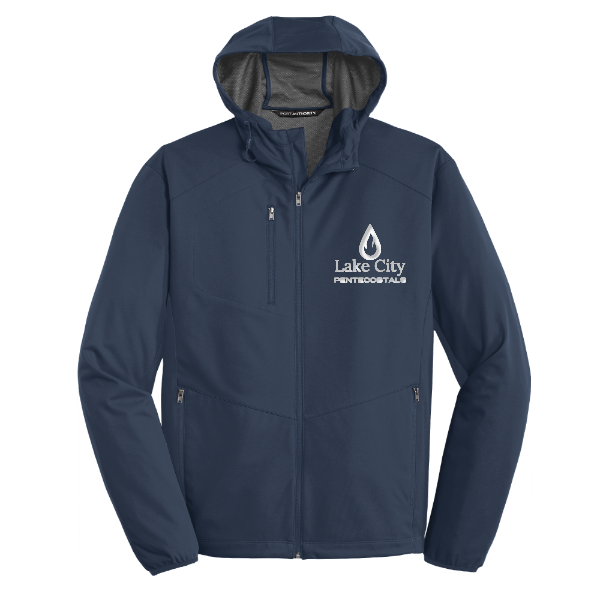 Lake City Pentecostals MENS Port Authority Active Hooded Soft Shell Jacket