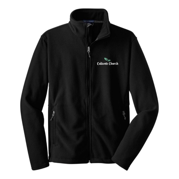 Cultivate Church Value Fleece Jacket with Reversed Embroidered Logo