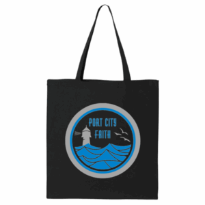 Lighthouse Canvas Tote