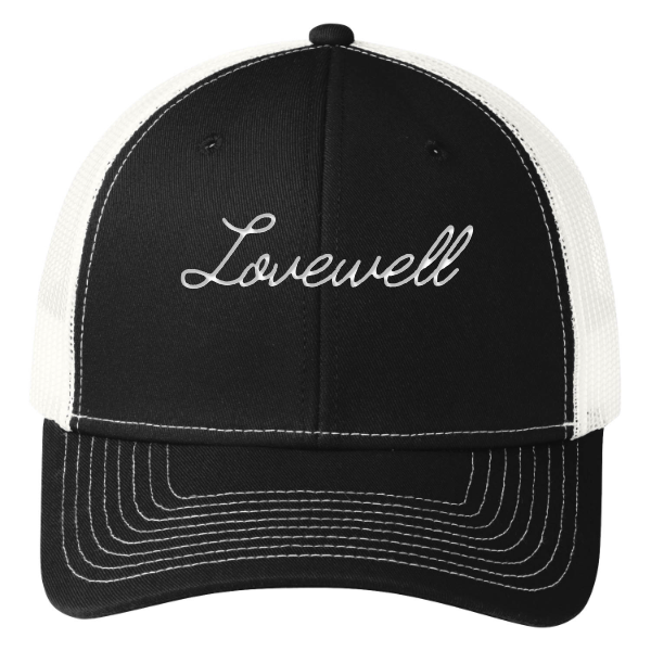 Lovewell "Script" Snapback Trucker Cap