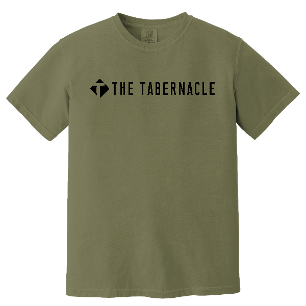 The Tabernacle Logo Comfort Colors Heavyweight Ring Spun Tee