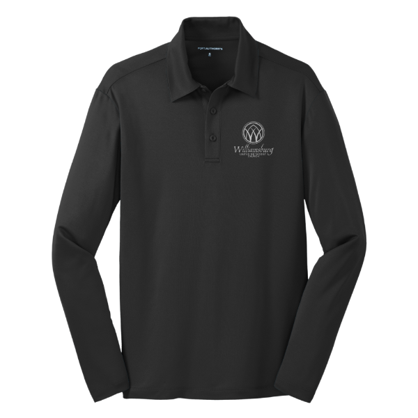 Men's Silk Touch Performance Long Sleeve Polo