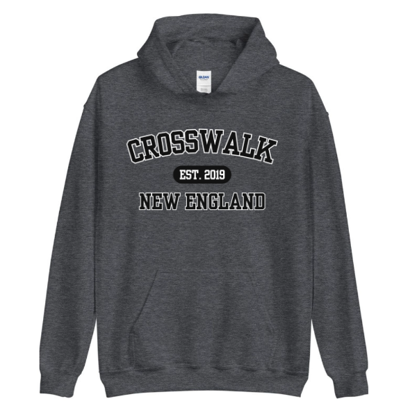 Crosswalk New England "Varsity" Gildan Heavy Blend Hooded Sweatshirt