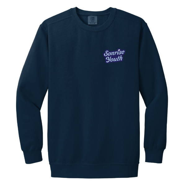 Sonrise Youth Comfort Colors Lightweight Fleece Crewneck Sweatshirt