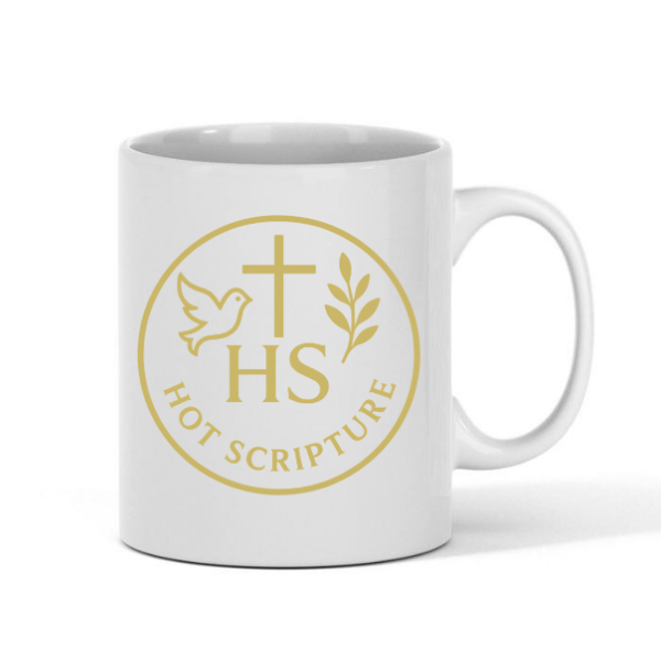 Hot Scripture Ceramic Mug