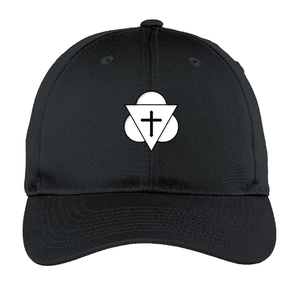 TEC Fine Twill Cap w/white embroidered logo