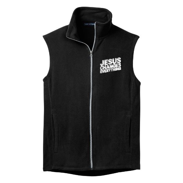 "Jesus Changes Everything" Microfleece Vest