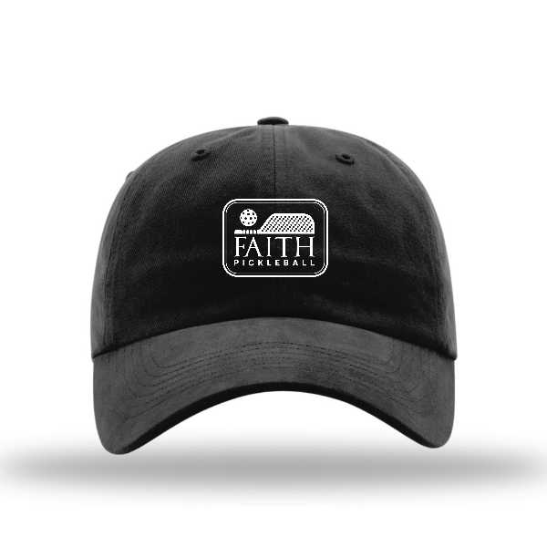 "FAITH Pickleball" Richardson Garment Washed Twill Classic Cap