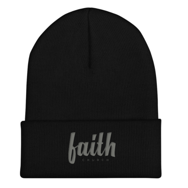 Faith Church- Adult Cuffed Knit Beanie