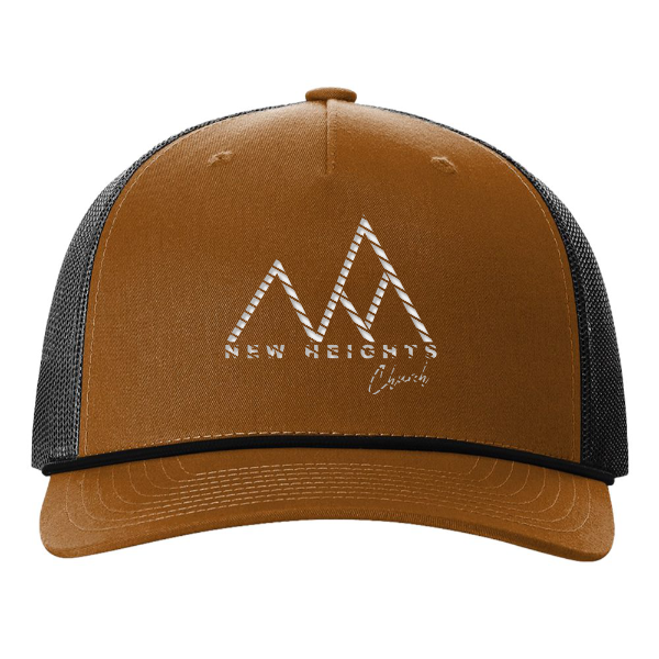 Richardson Five-Panel Trucker with Rope Cap