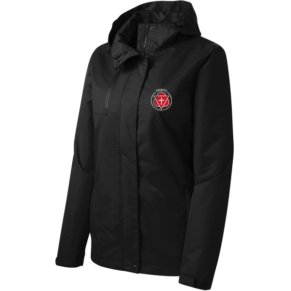 Trinity Embroidery Logo Port Authority Ladies All-Conditions Jacket