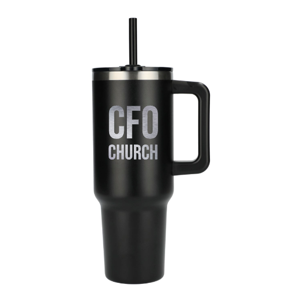 Pinnacle 40 oz Vacuum Insulated Travel Tumbler