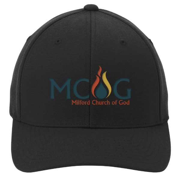 MCOG Full Color Logo - Port Authority Flexfit Wool Blend Cap