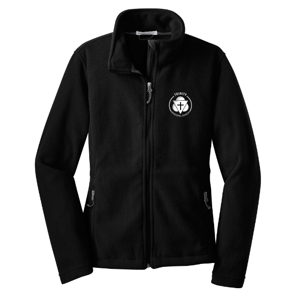 TEC white logo - Port Authority Ladies Value Fleece Jacket