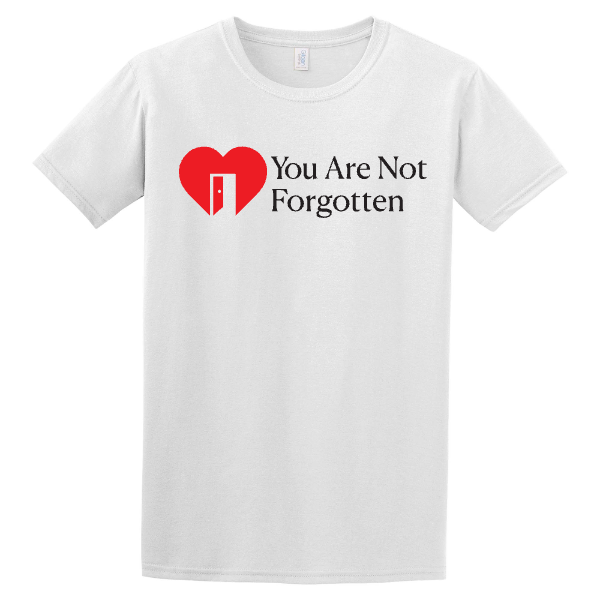 You Are Not Forgotten Softstyle T-Shirt in Lighter Colors