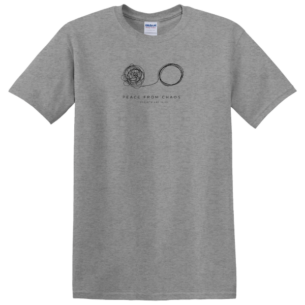 Peace from Chaos- gildan short sleeve