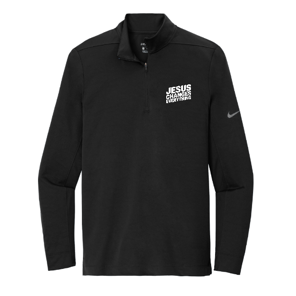 "Jesus Changes Everything" Nike Dry 1/2-Zip Cover-Up