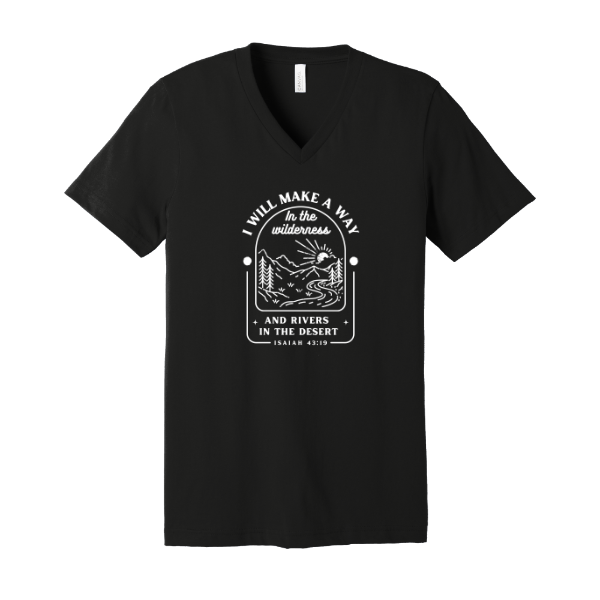 A Way in the Wilderness- BELLA+CANVAS V-Neck Tee