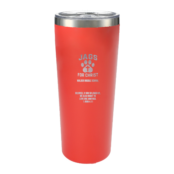 Walden Middle School - Jags 4 Christ 25/26 - Thor Copper Vacuum Tumbler 22oz Engraved