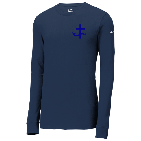 Nike Dri-FIT Cotton/Poly Long Sleeve Tee