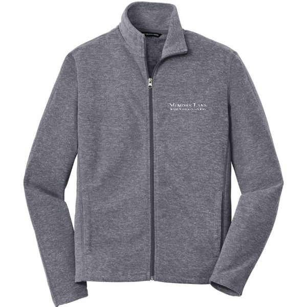 Memory Lane Heather Microfleece Full-Zip Jacket