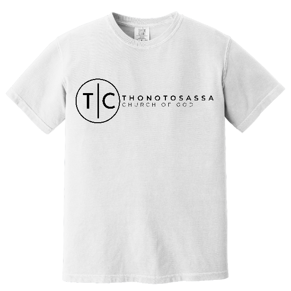Official T|C Church Tee Shirt (Adult) w/ Black Logo