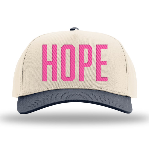 LH HOPE Cap - Cream/Navy