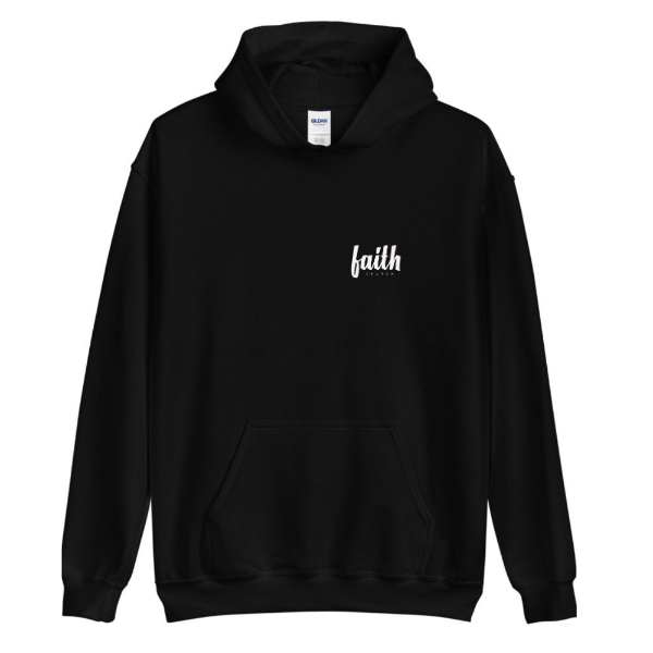 Faith Church you belong here- Gildan Hooded Sweatshirt
