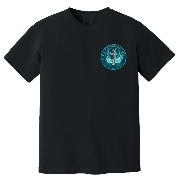 The Church For Life Comfort Colors Heavyweight Ring Spun Tee