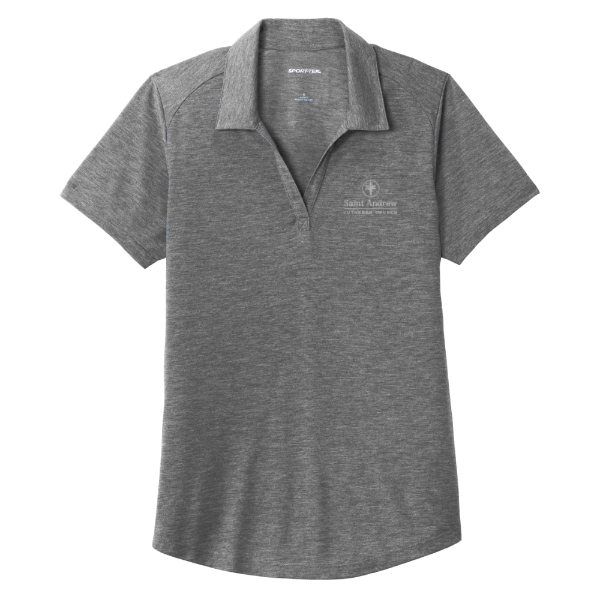 Ladies Sport-Tek PosiCharge Tri-Blend Wicking Polo
