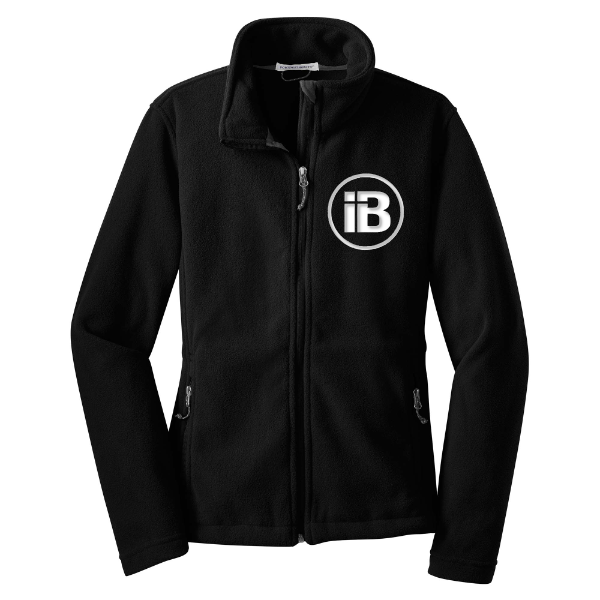 Ladies Fleece Jacket, IB Logo - Embroidery